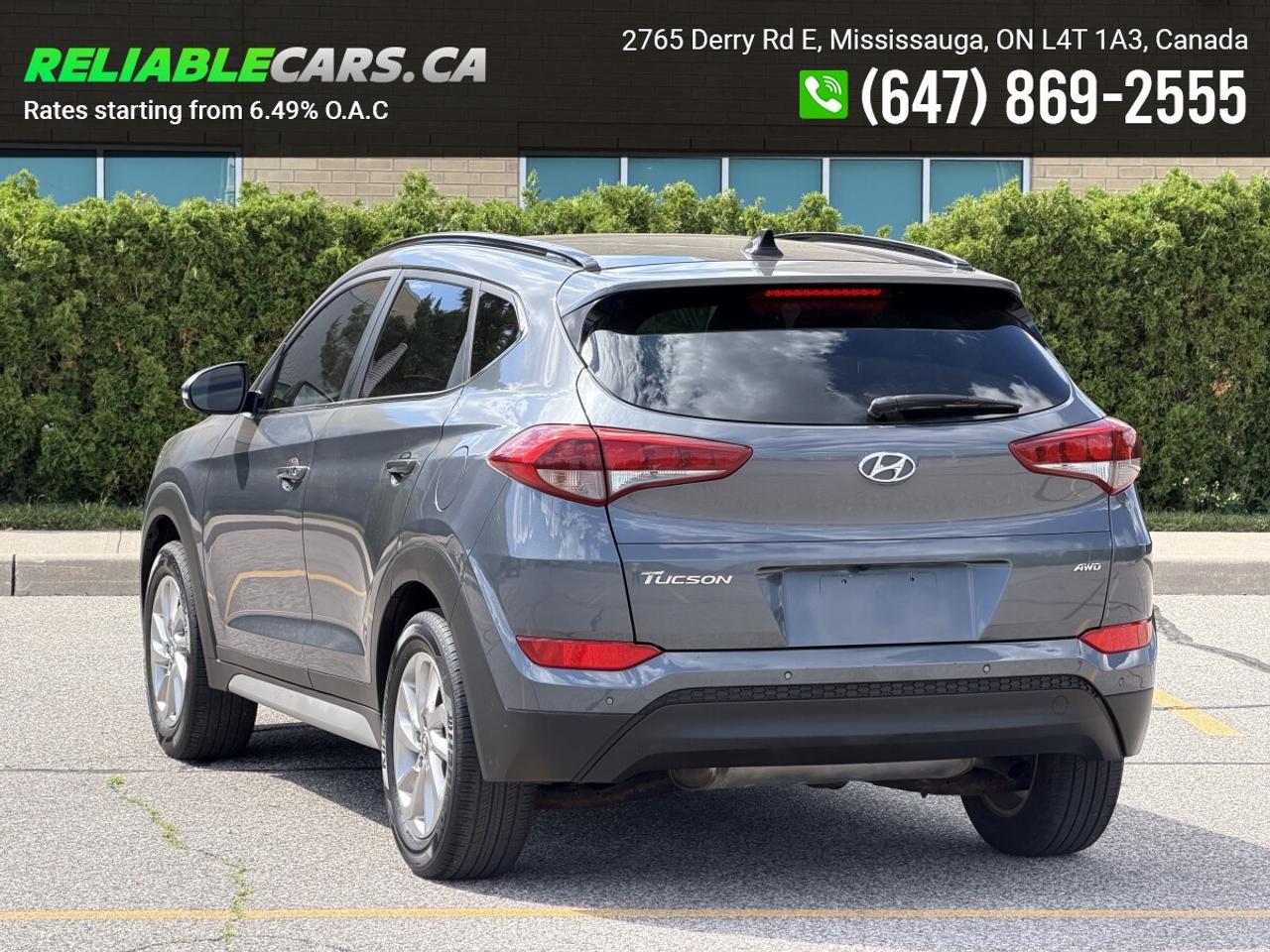2017 Hyundai Tucson LUXURY | AWD | No-Accident | Leather | Navi | Sunr Photo