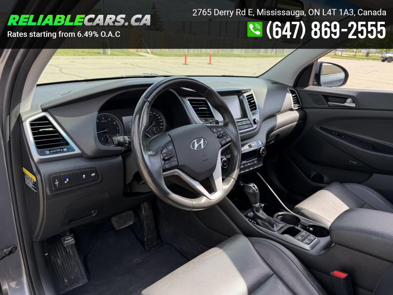 2017 Hyundai Tucson LUXURY | AWD | No-Accident | Leather | Navi | Sunr Photo