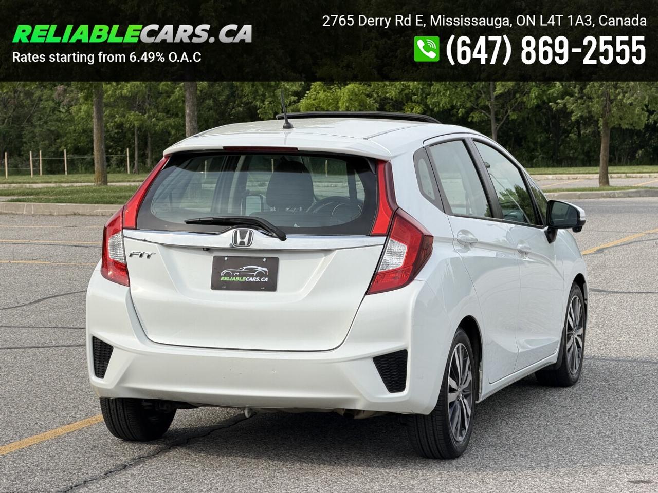 2016 Honda Fit EX | No-Accident | Sunroof | Double Camera | One-O Photo3