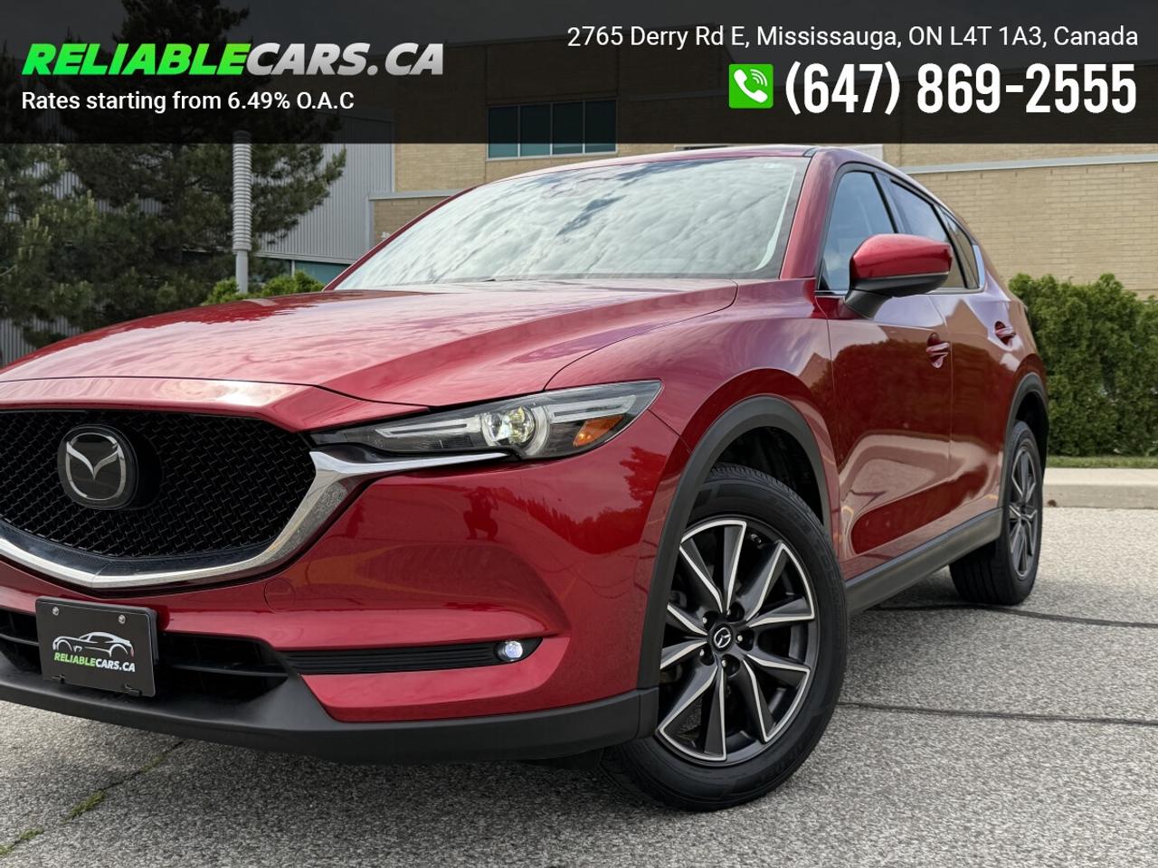 2018 Mazda CX-5 GT | AWD | No-Accident | Heads Up Display | Leathe Photo