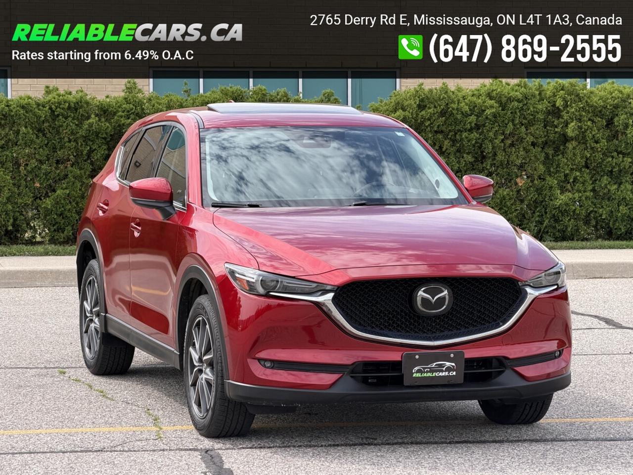 2018 Mazda CX-5 GT | AWD | No-Accident | Heads Up Display | Leathe Photo