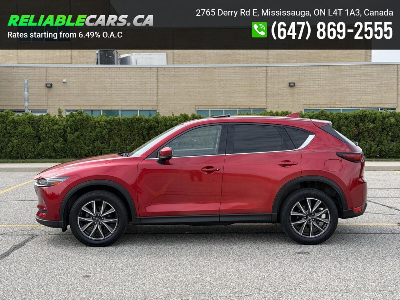 2018 Mazda CX-5 GT | AWD | No-Accident | Heads Up Display | Leathe Photo