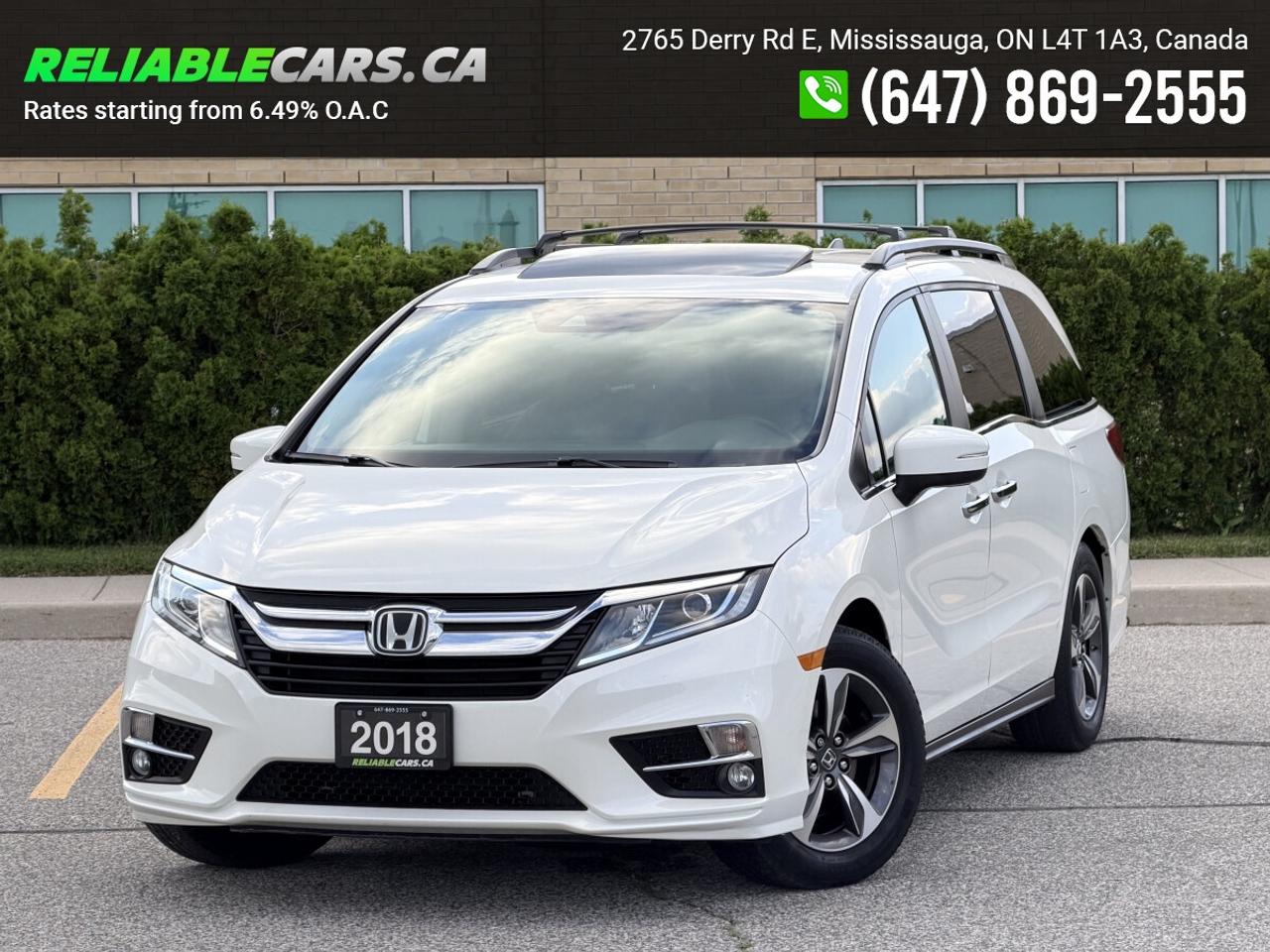 2018 Honda Odyssey EX-L RES | No-Accident | Powered Doors | Leather | Photo0