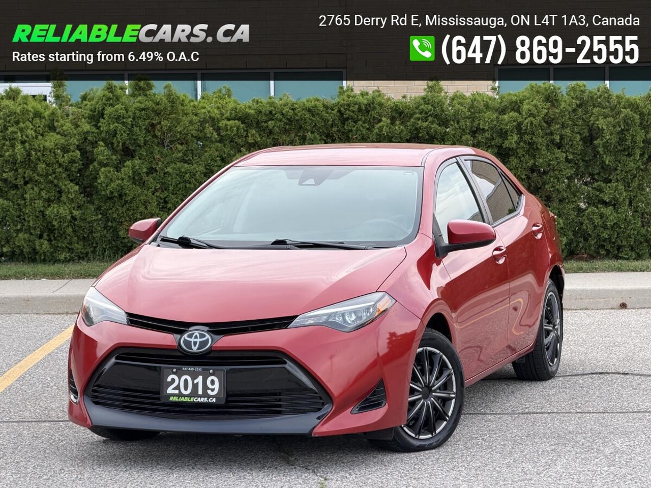 2019 Toyota Corolla LE | No-Accident | Back-Cam | Heated Seats Photo0