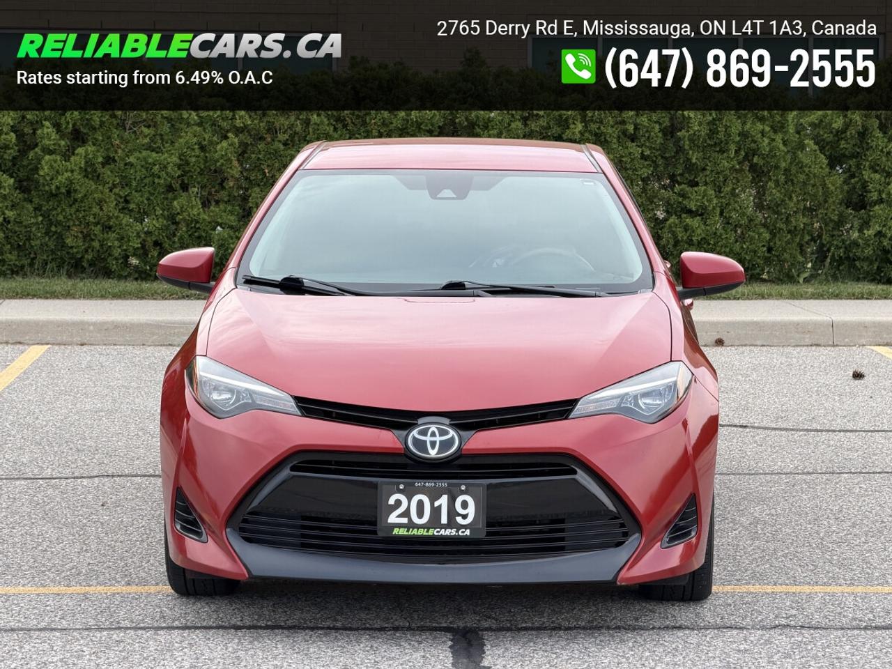 2019 Toyota Corolla LE | No-Accident | Back-Cam | Heated Seats Photo2