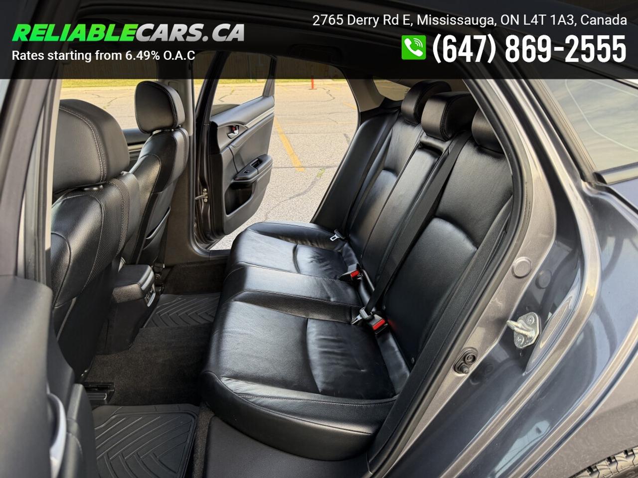 2019 Honda Civic TOURING | No-Accident | Leather | Sunroof | Loaded Photo