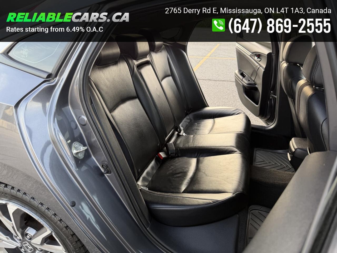 2019 Honda Civic TOURING | No-Accident | Leather | Sunroof | Loaded Photo