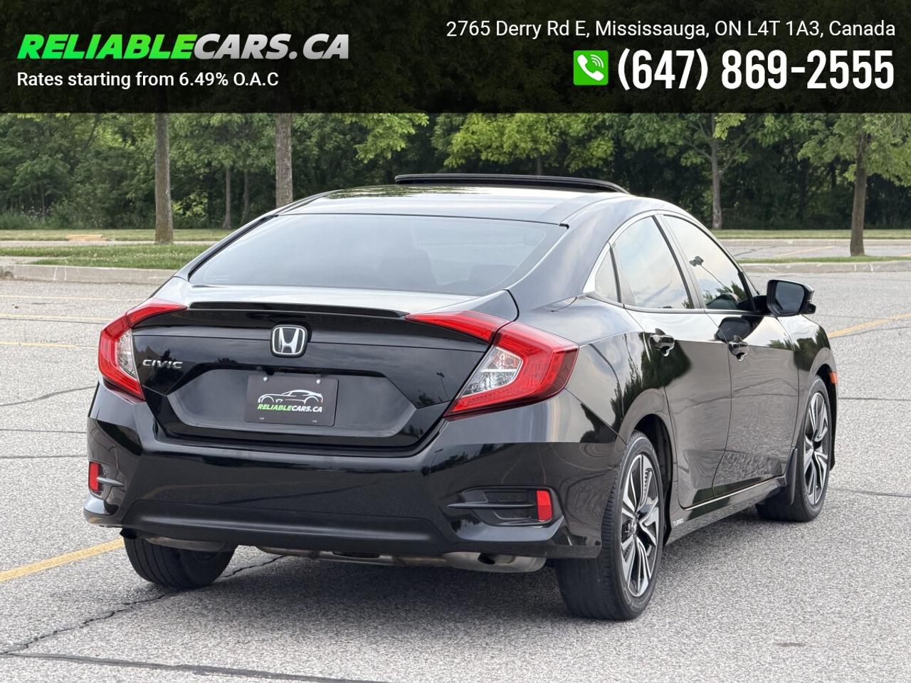 2018 Honda Civic EX-T | No-Accident | Sunroof | Honda Sensing | Loa Photo