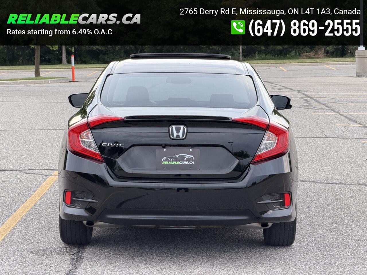 2018 Honda Civic EX-T | No-Accident | Sunroof | Honda Sensing | Loa Photo