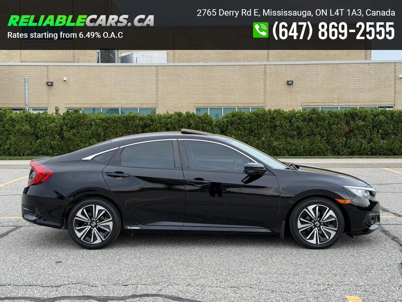2018 Honda Civic EX-T | No-Accident | Sunroof | Honda Sensing | Loa Photo