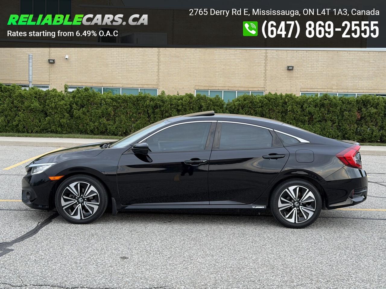 2018 Honda Civic EX-T | No-Accident | Sunroof | Honda Sensing | Loa Photo