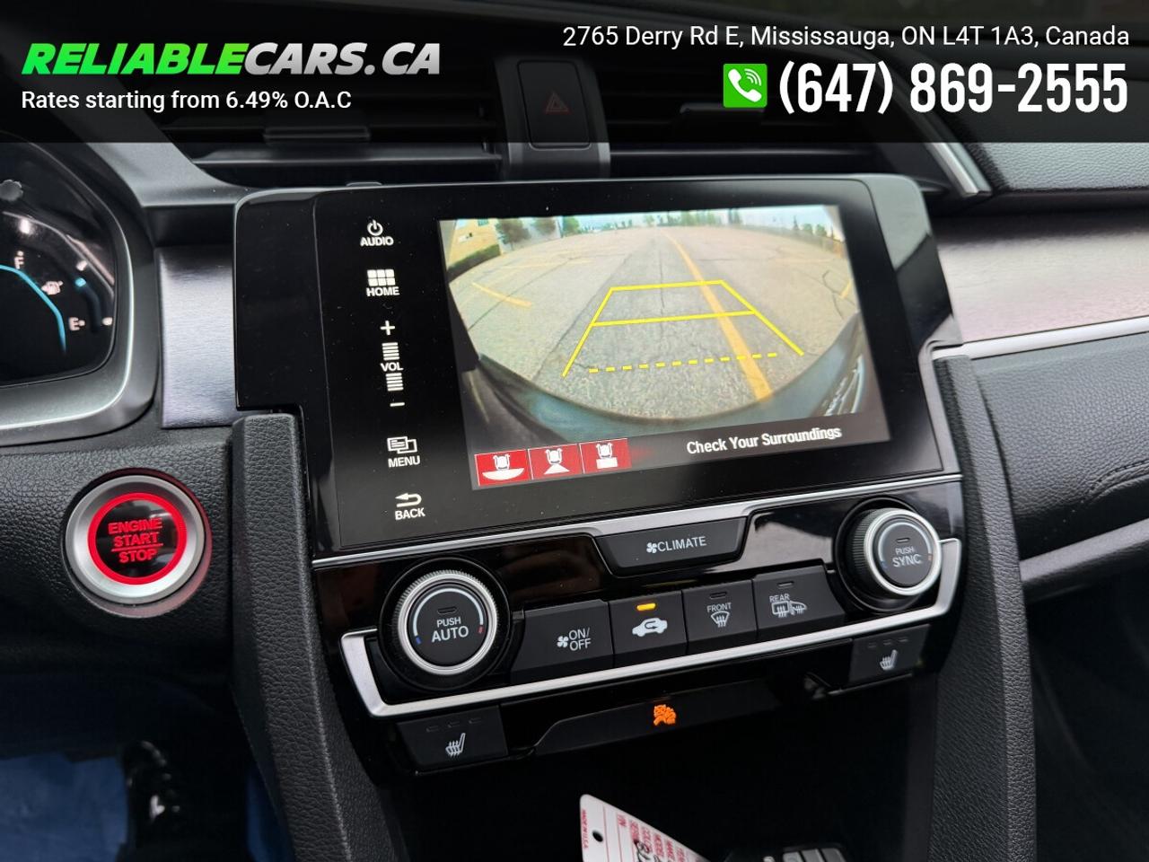 2018 Honda Civic EX-T | No-Accident | Sunroof | Honda Sensing | Loa Photo