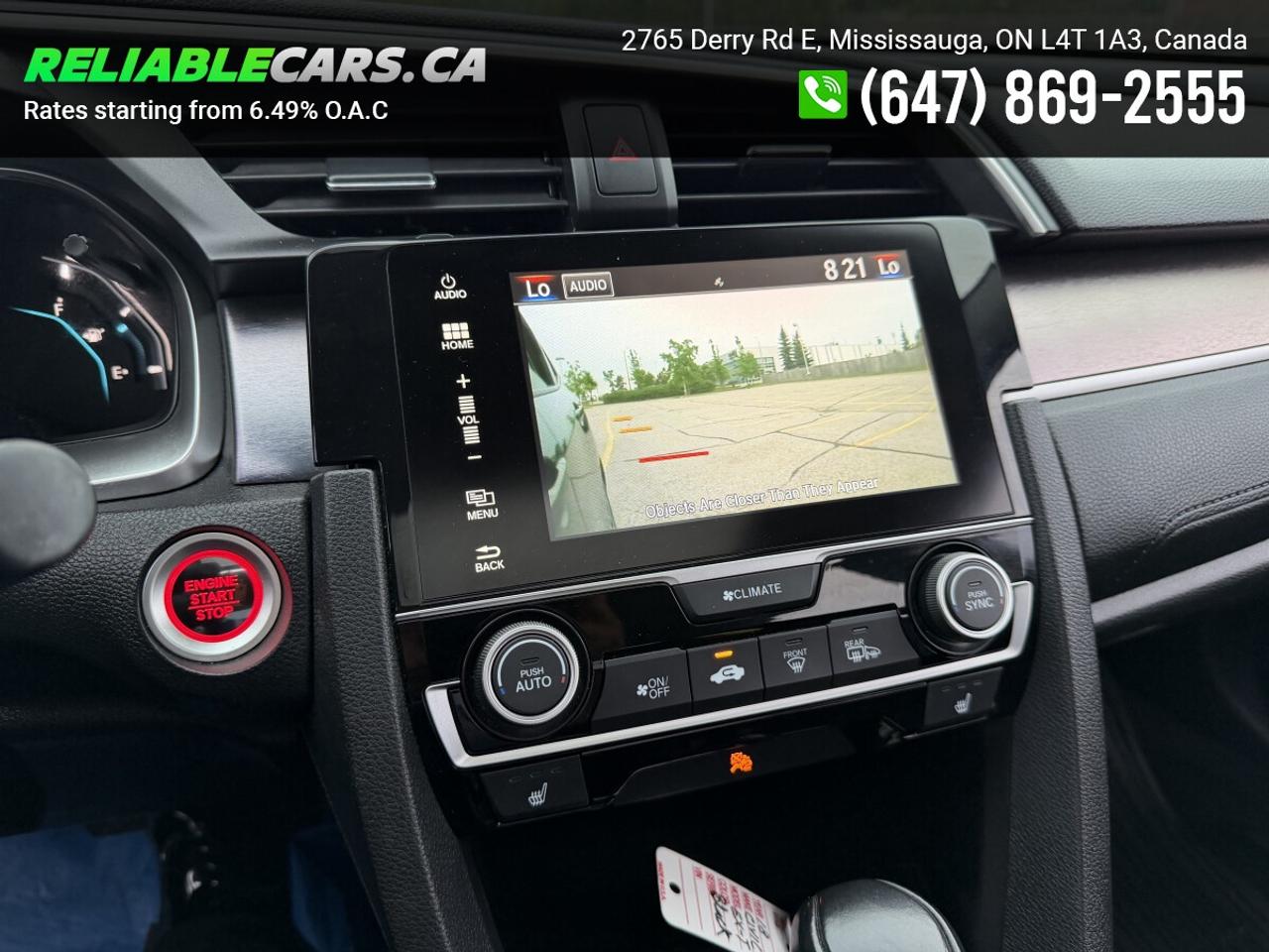 2018 Honda Civic EX-T | No-Accident | Sunroof | Honda Sensing | Loa Photo