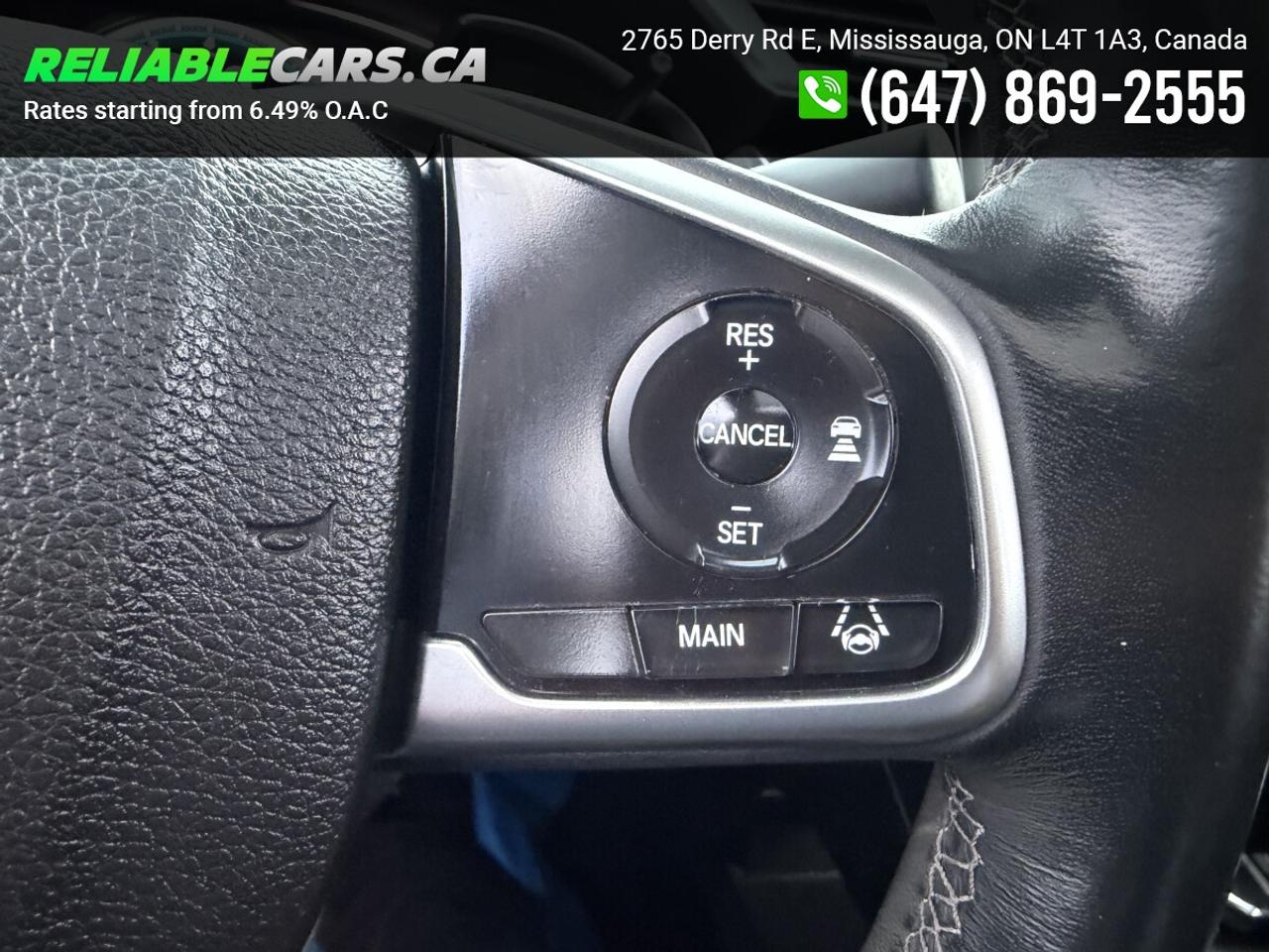2018 Honda Civic EX-T | No-Accident | Sunroof | Honda Sensing | Loa Photo