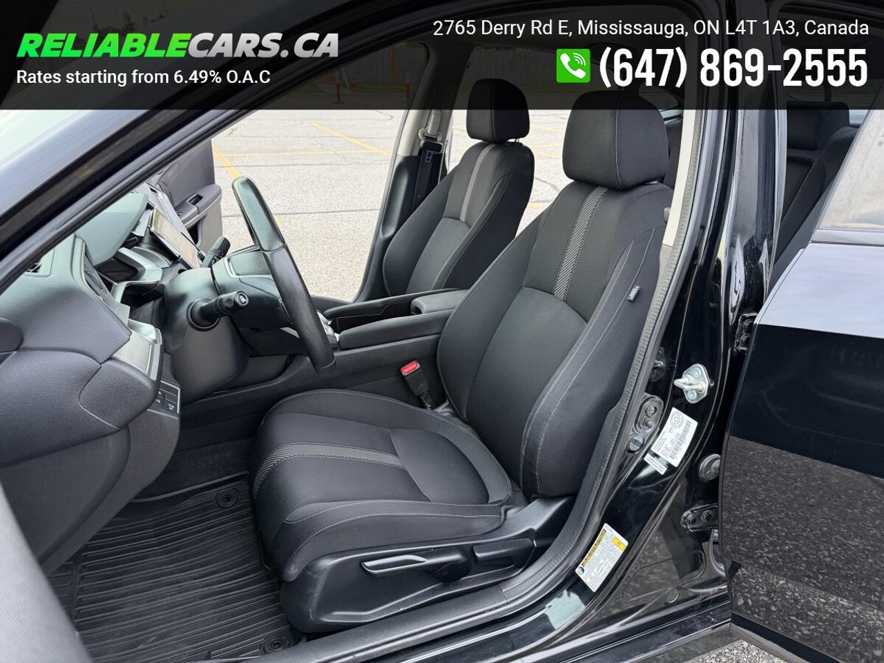 2018 Honda Civic EX-T | No-Accident | Sunroof | Honda Sensing | Loa Photo