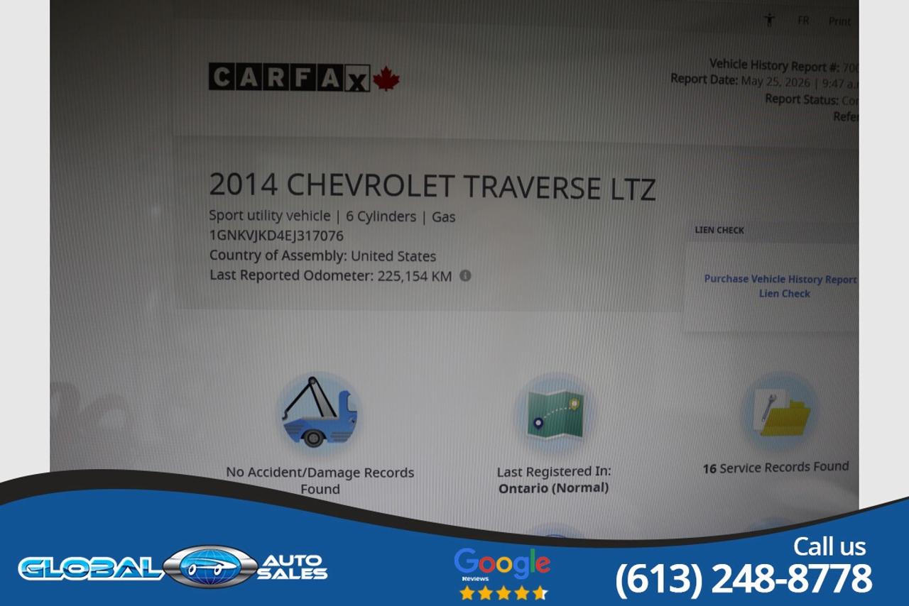 2014 Chevrolet Traverse LTZ AWD Photo