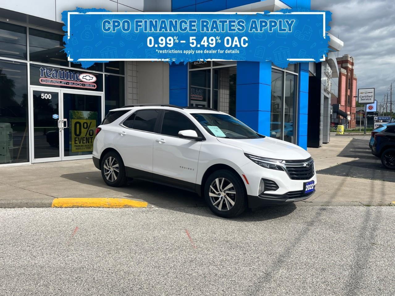2022 Chevrolet Equinox LT AWD CPO RATES APPLY @ 3.99%-5.49% Photo2