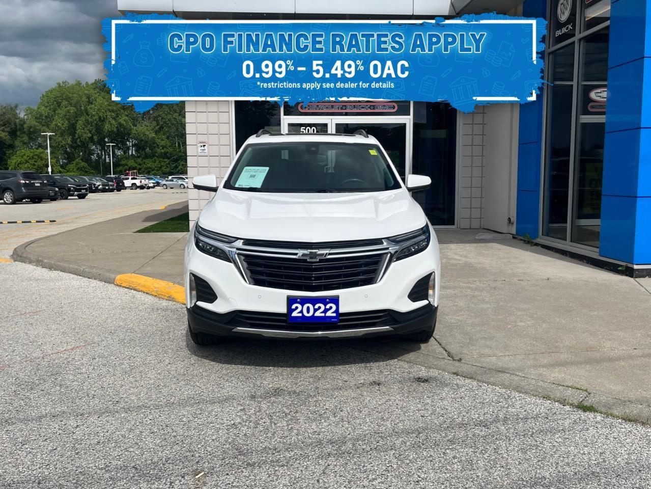 2022 Chevrolet Equinox LT AWD CPO RATES APPLY @ 3.99%-5.49% Photo