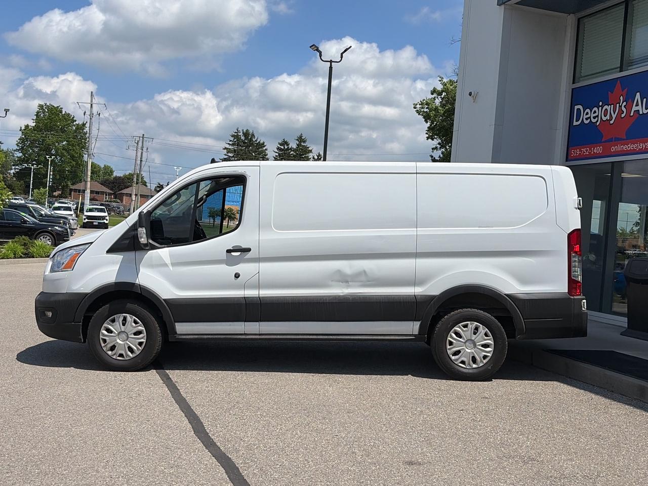 2021 Ford Transit Cargo Van T-250 130 Low Rf 9070 GVWR RWD   Steel Shelving Photo
