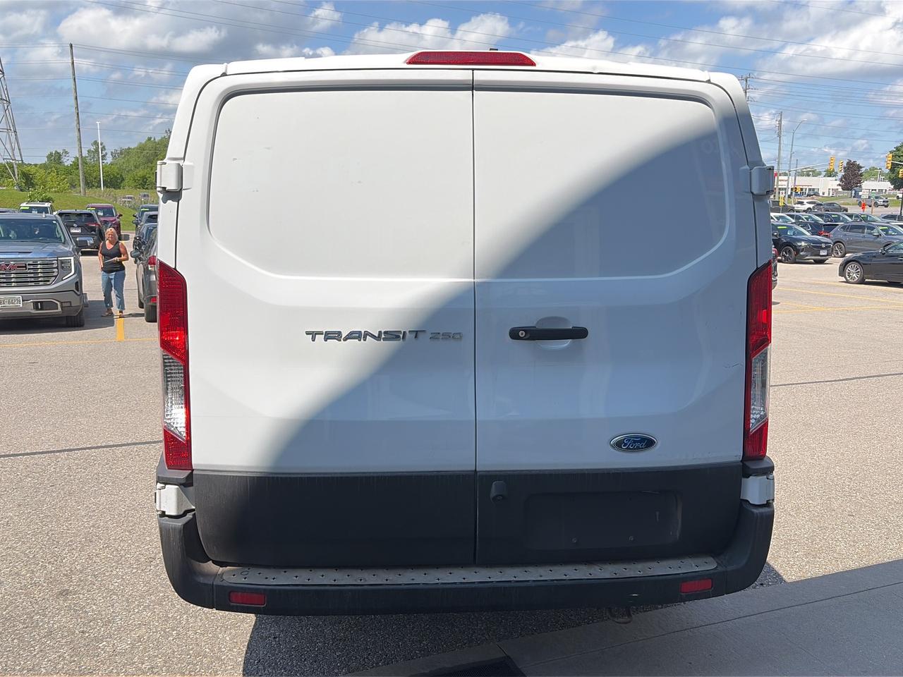 2021 Ford Transit Cargo Van T-250 130 Low Rf 9070 GVWR RWD   Steel Shelving Photo