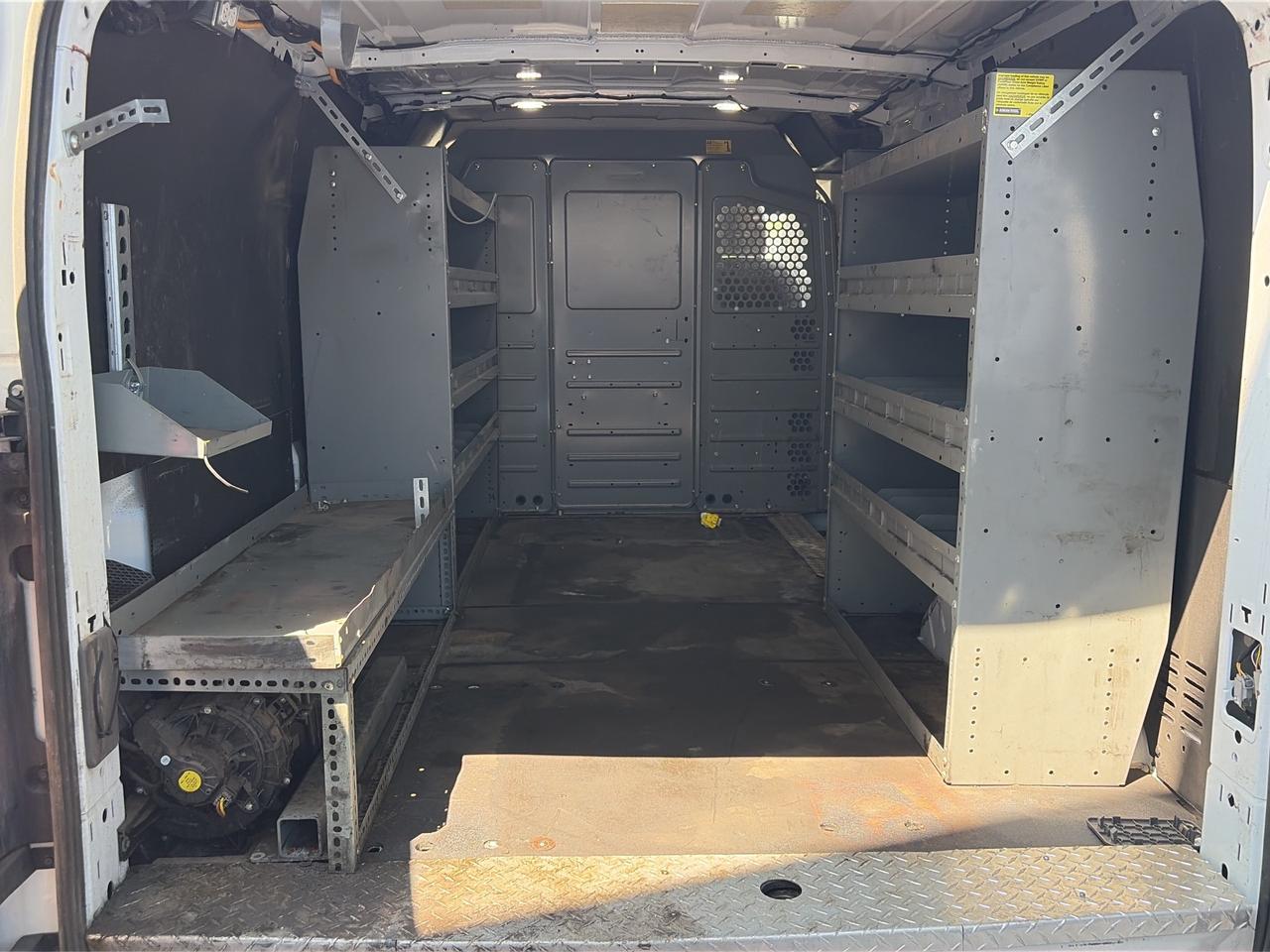 2021 Ford Transit Cargo Van T-250 130 Low Rf 9070 GVWR RWD   Steel Shelving Photo