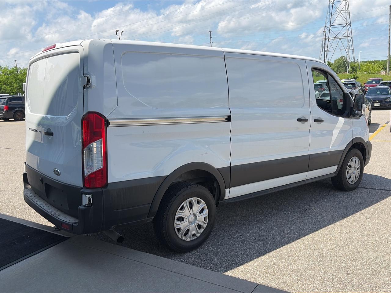 2021 Ford Transit Cargo Van T-250 130 Low Rf 9070 GVWR RWD   Steel Shelving Photo