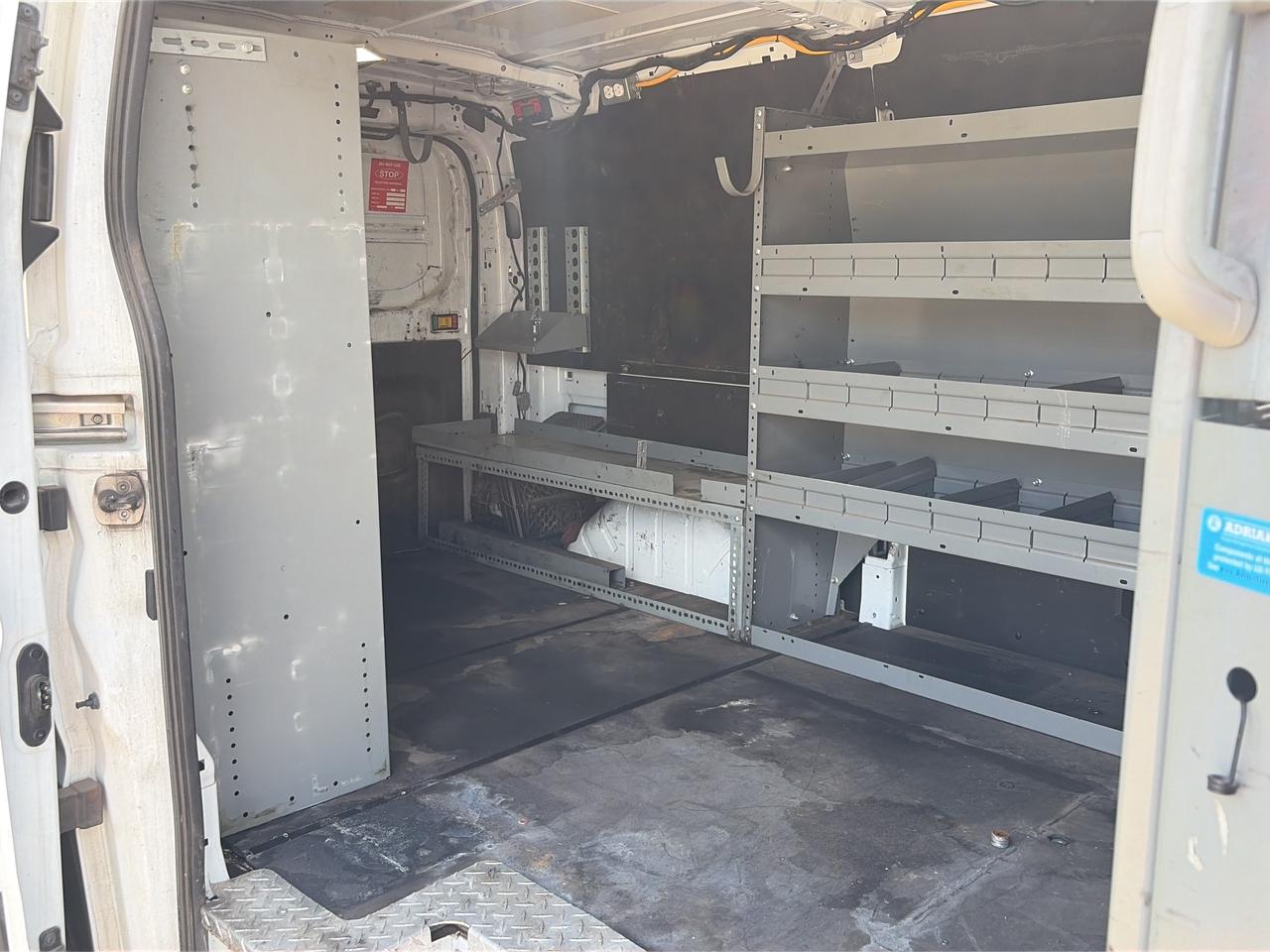 2021 Ford Transit Cargo Van T-250 130 Low Rf 9070 GVWR RWD   Steel Shelving Photo
