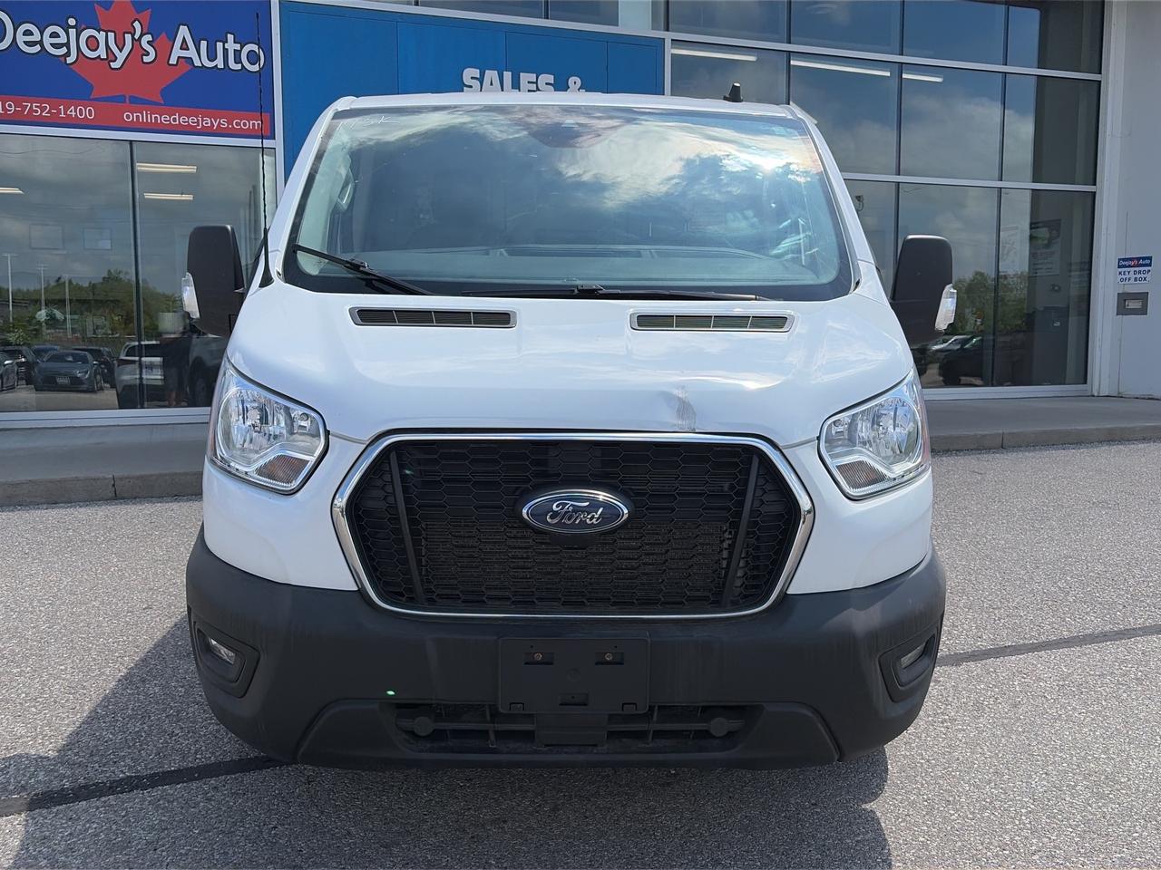 2021 Ford Transit Cargo Van T-250 130 Low Rf 9070 GVWR RWD   Steel Shelving Photo