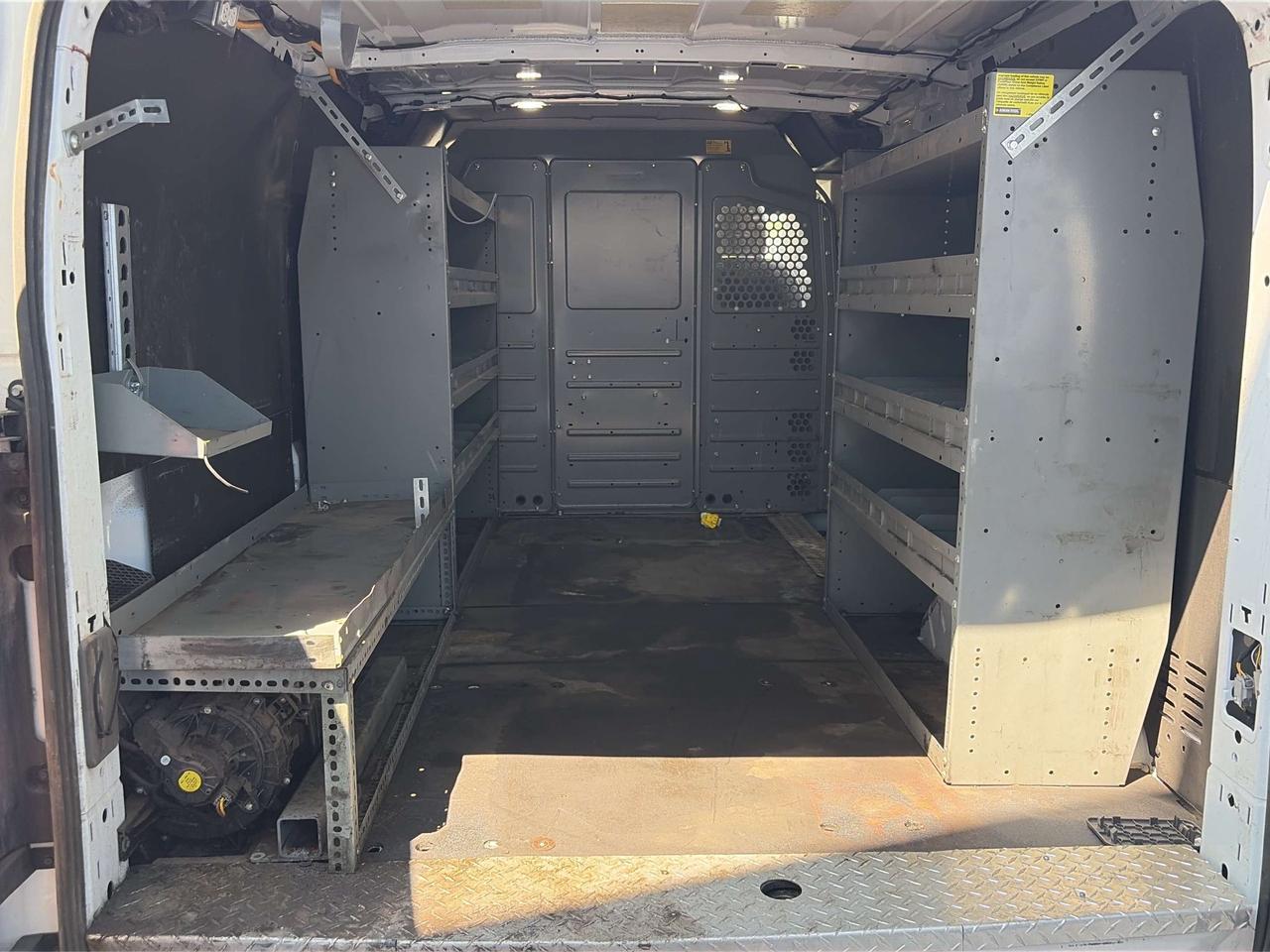 2021 Ford Transit Cargo Van T-250 130 Low Rf 9070 GVWR RWD   Steel Shelving Photo