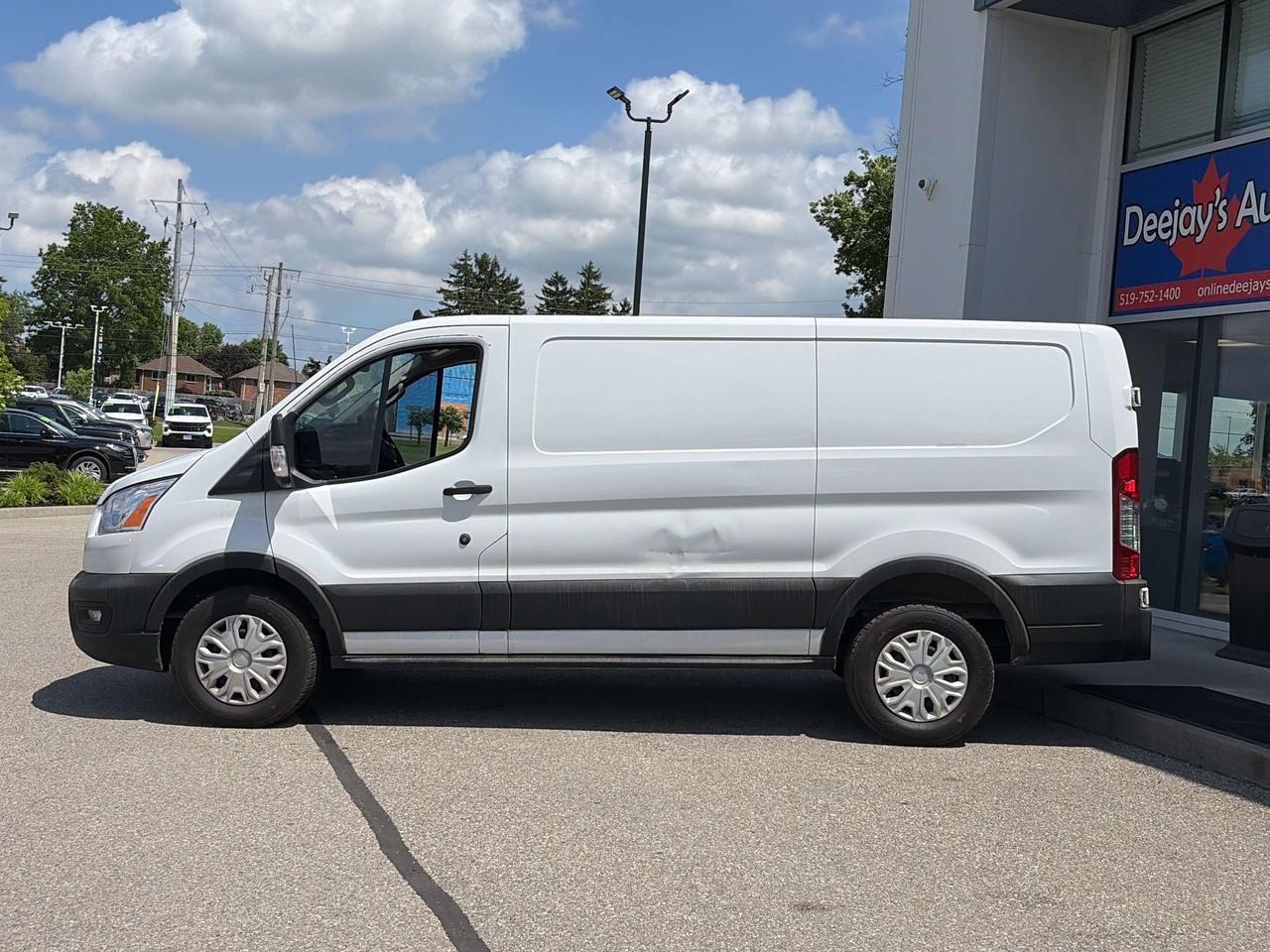 2021 Ford Transit Cargo Van T-250 130 Low Rf 9070 GVWR RWD   Steel Shelving Photo