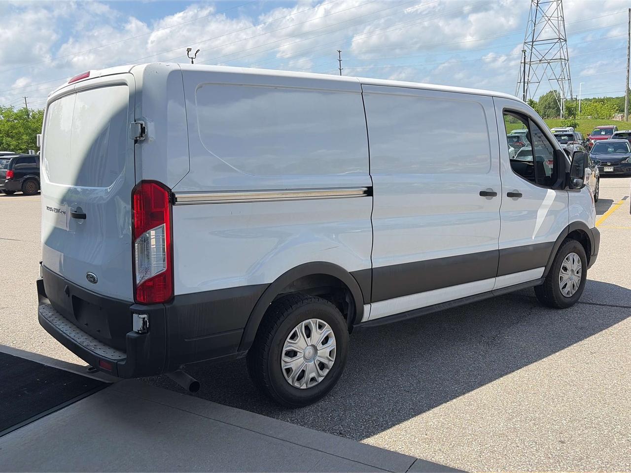 2021 Ford Transit Cargo Van T-250 130 Low Rf 9070 GVWR RWD   Steel Shelving Photo