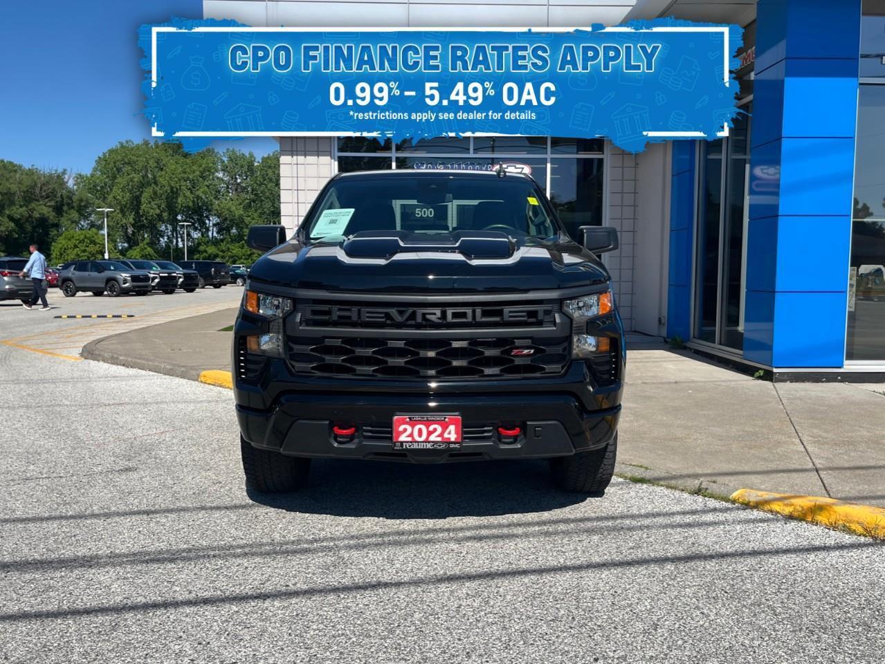 2024 Chevrolet Silverado 1500 Custom Trail Boss CPO Rates Apply! Photo