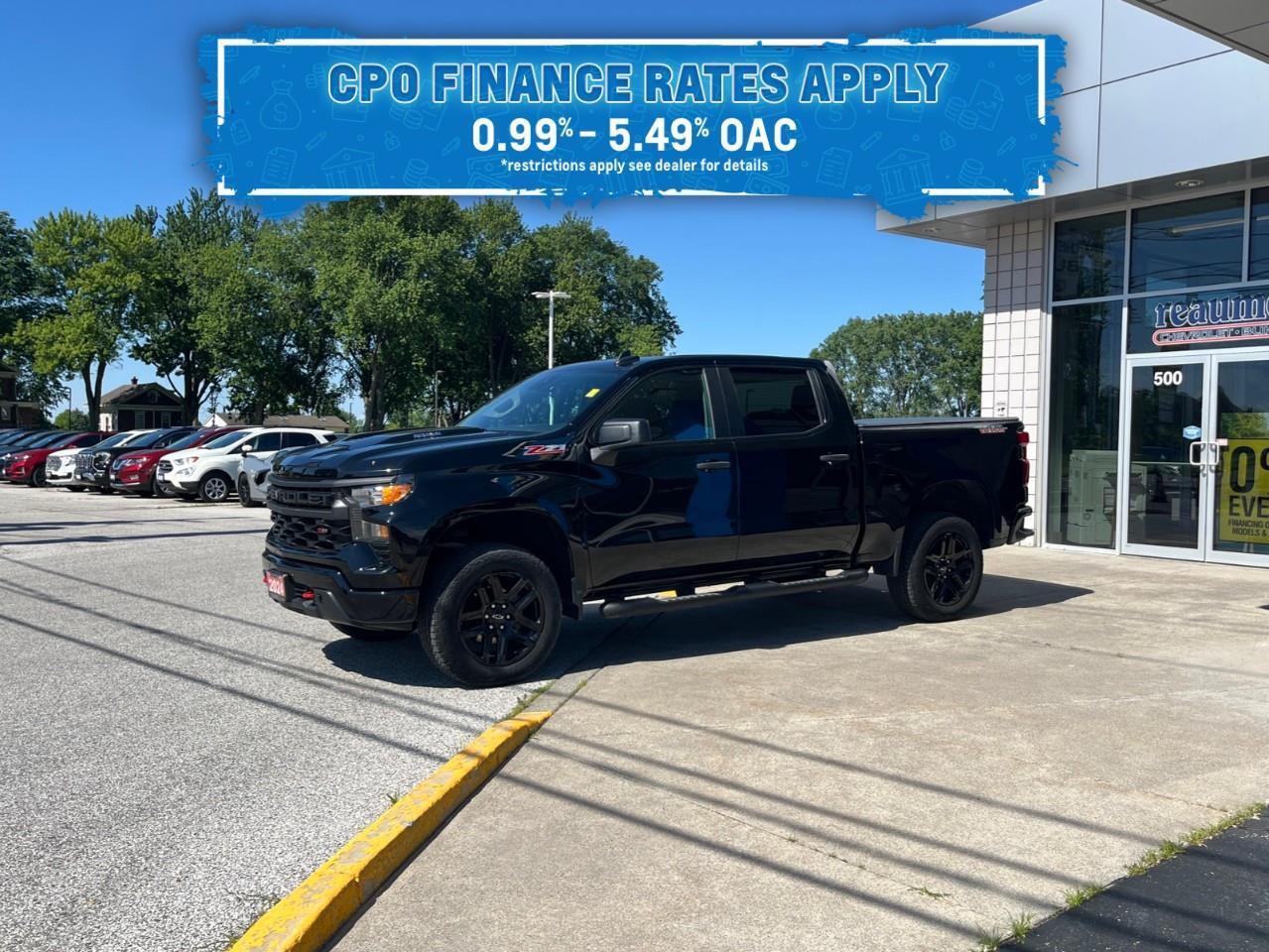 2024 Chevrolet Silverado 1500 Custom Trail Boss CPO Rates Apply! Photo