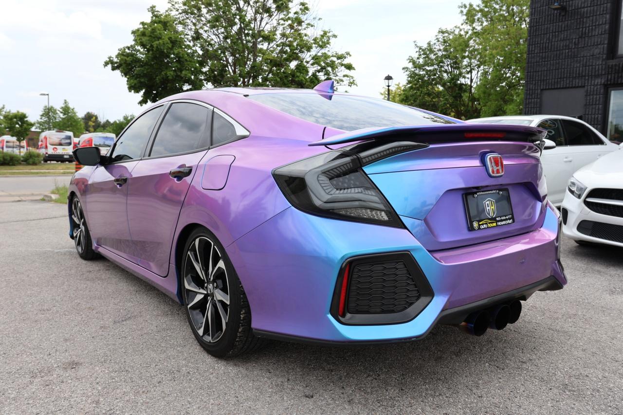2017 Honda Civic Si-6S MANUAL-PURPLE&BLUE WRAP/NAVIGATION/BCAM/BLIS Photo