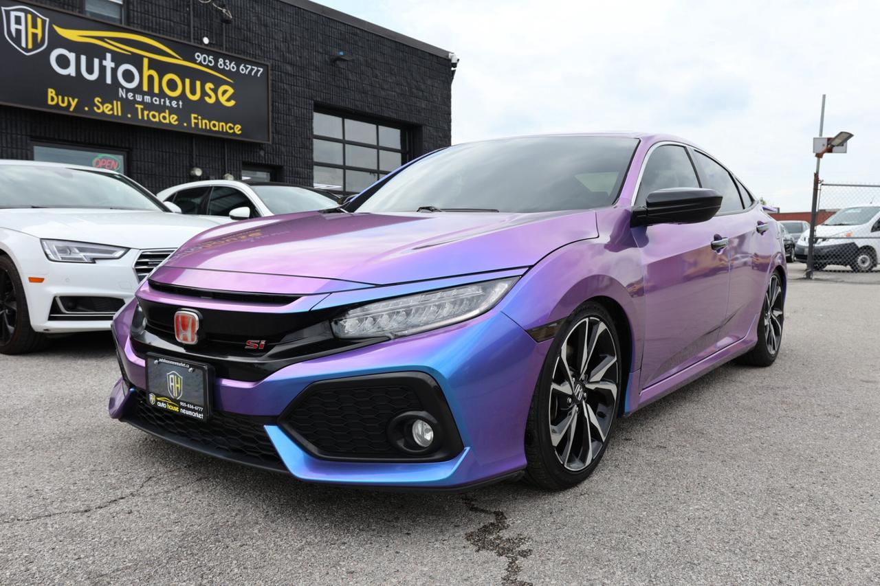 2017 Honda Civic Si-6S MANUAL-PURPLE&BLUE WRAP/NAVIGATION/BCAM/BLIS Photo0