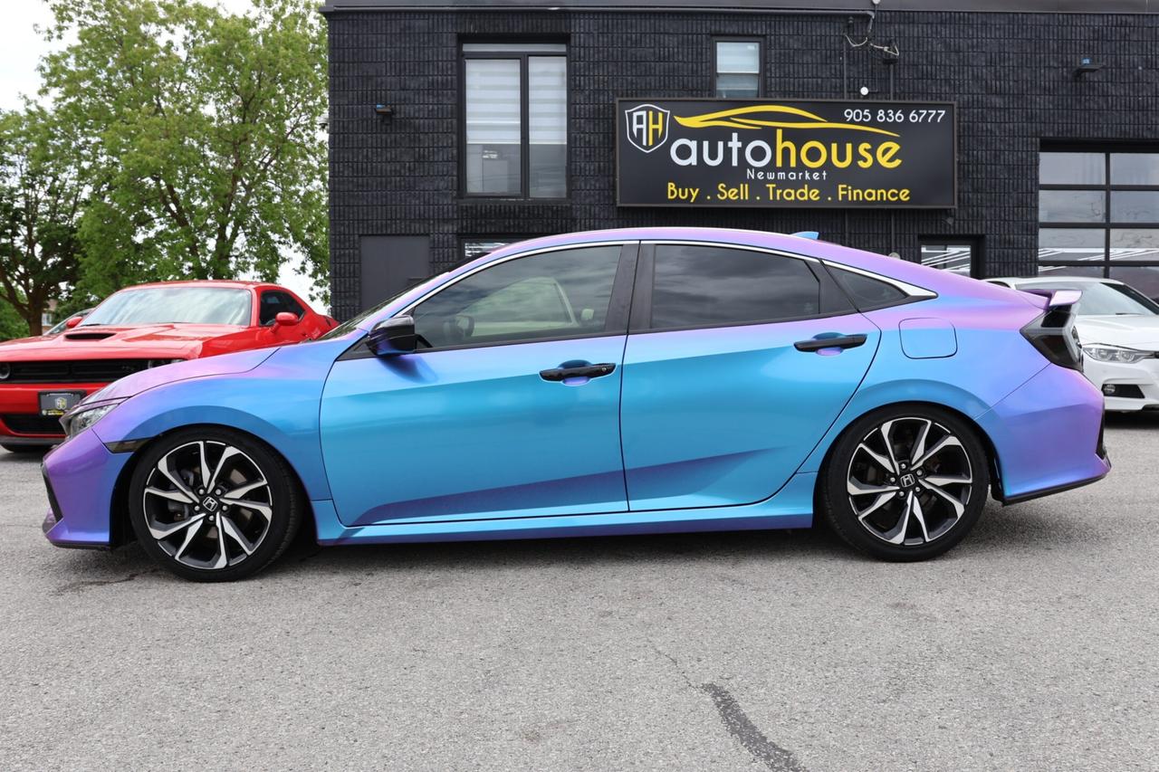 2017 Honda Civic Si-6S MANUAL-PURPLE&BLUE WRAP/NAVIGATION/BCAM/BLIS Photo