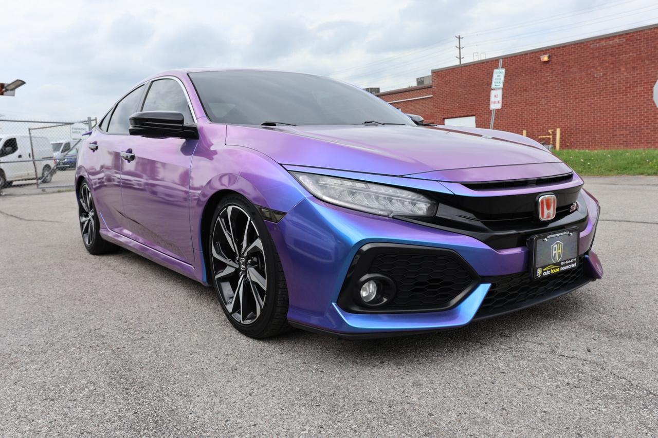 2017 Honda Civic Si-6S MANUAL-PURPLE&BLUE WRAP/NAVIGATION/BCAM/BLIS Photo