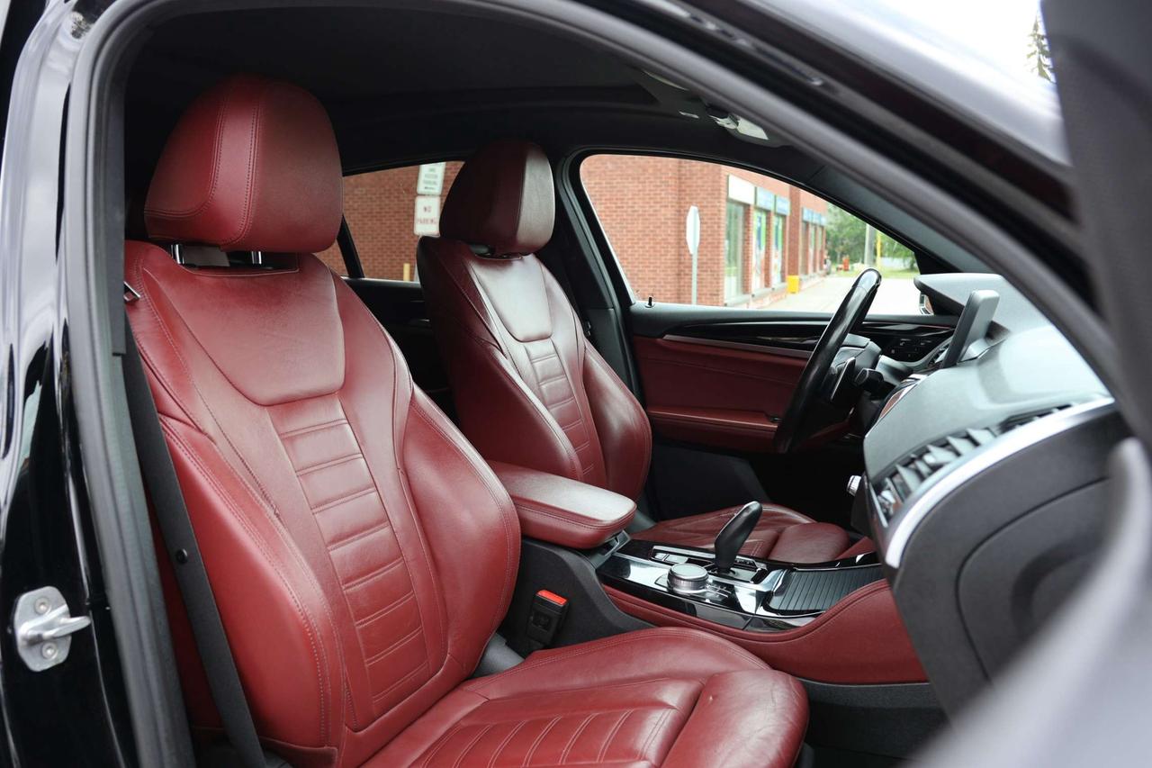 2020 BMW X4 Xdrive30i-AWD-NAV-RED LEATHER/BCAM/BLIS/HUD/P SENSORS/P SEATS/HEATED F&R SEATS/PANO ROOF/KEYLESS/WLC/CARPLAY Photo