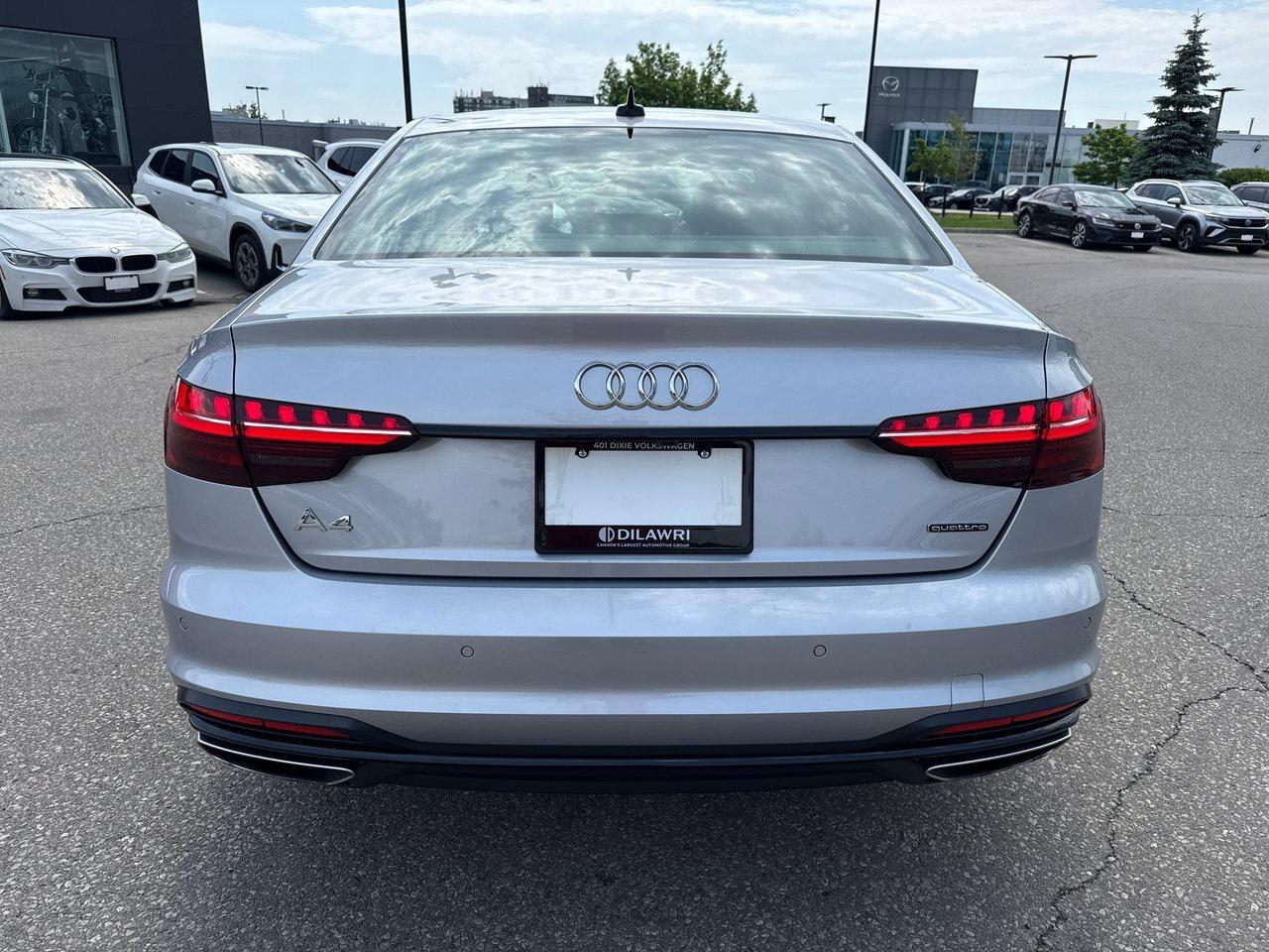 2023 Audi A4 45 2.0T Komfort quattro 7sp S Tronic Leather  Allo Photo