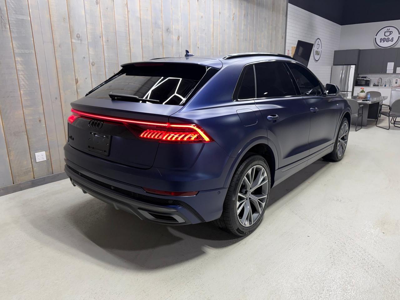 2020 Audi Q8 TECHNIK S-LINE BLACK OPTICS FULL PPF Photo4