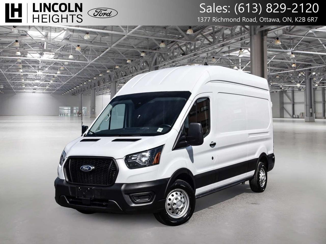 Contact us now: (613) 829-2120  Odometer is 25160 kilometers below market average!    2024 Ford 3D Cargo Van Transit-250 Oxford White      AWD 3.5L V6 Flex Fuel      A quality Lincoln Heights Ford Pre Owned Special!.    Here at Lincoln Heights we offer many options to help you find the vehicle that is right for you! Our New Vehicles come with a 3-year/60,000 km Major Component warranty and a 5-year/100,000 km Powertrain warranty. All of our Used Vehicles come with a Carfax Report and are delivered with a 3-month/5,000 km Major Component warranty or the remainder of the manufacture warranty, whichever is greater. Taxes and licensing extra, contact us at 613-829-2120 for more details!