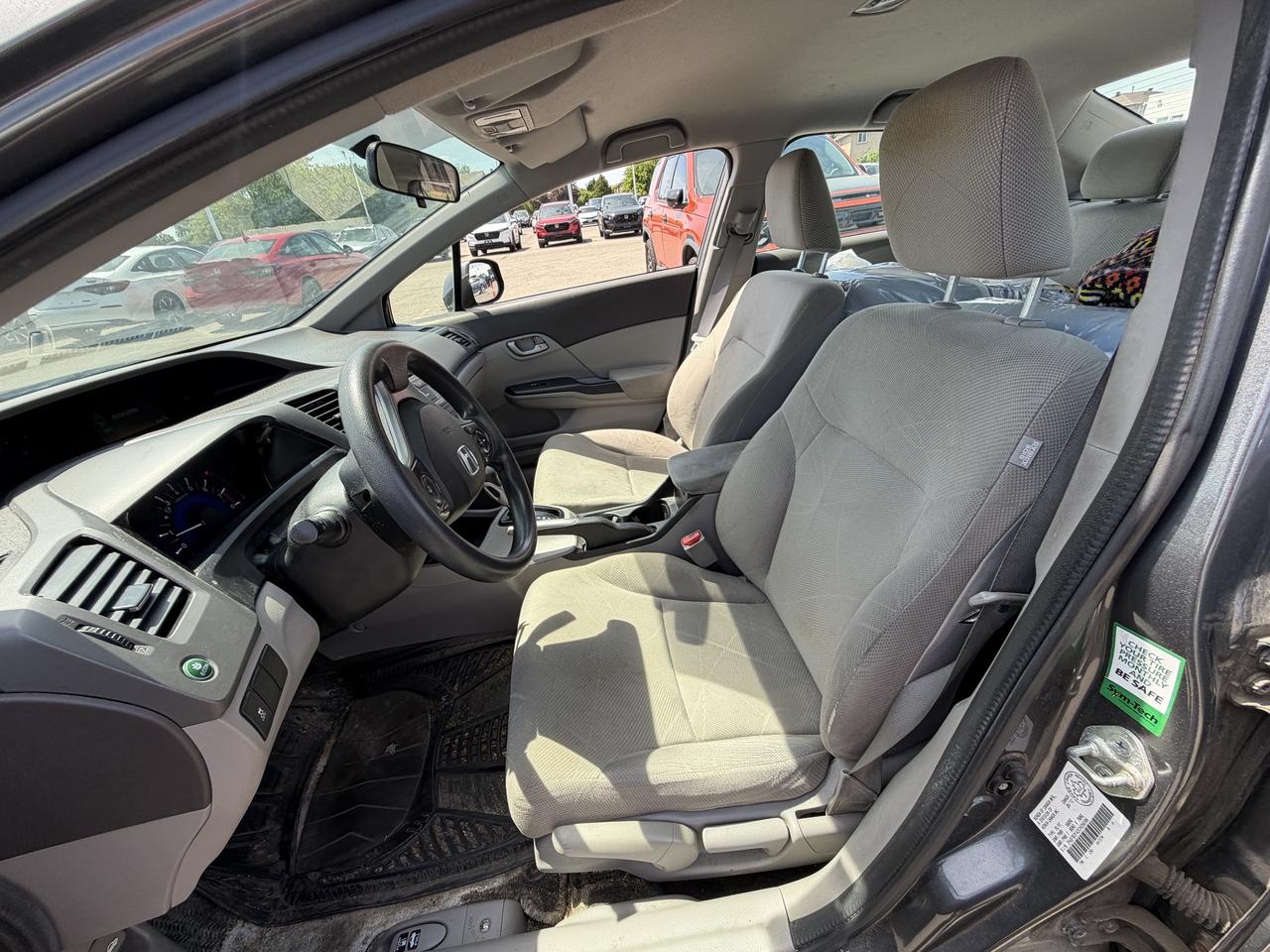 2012 Honda Civic LX   SUNROOF   ONE OWNER   NO CLAIMS Photo