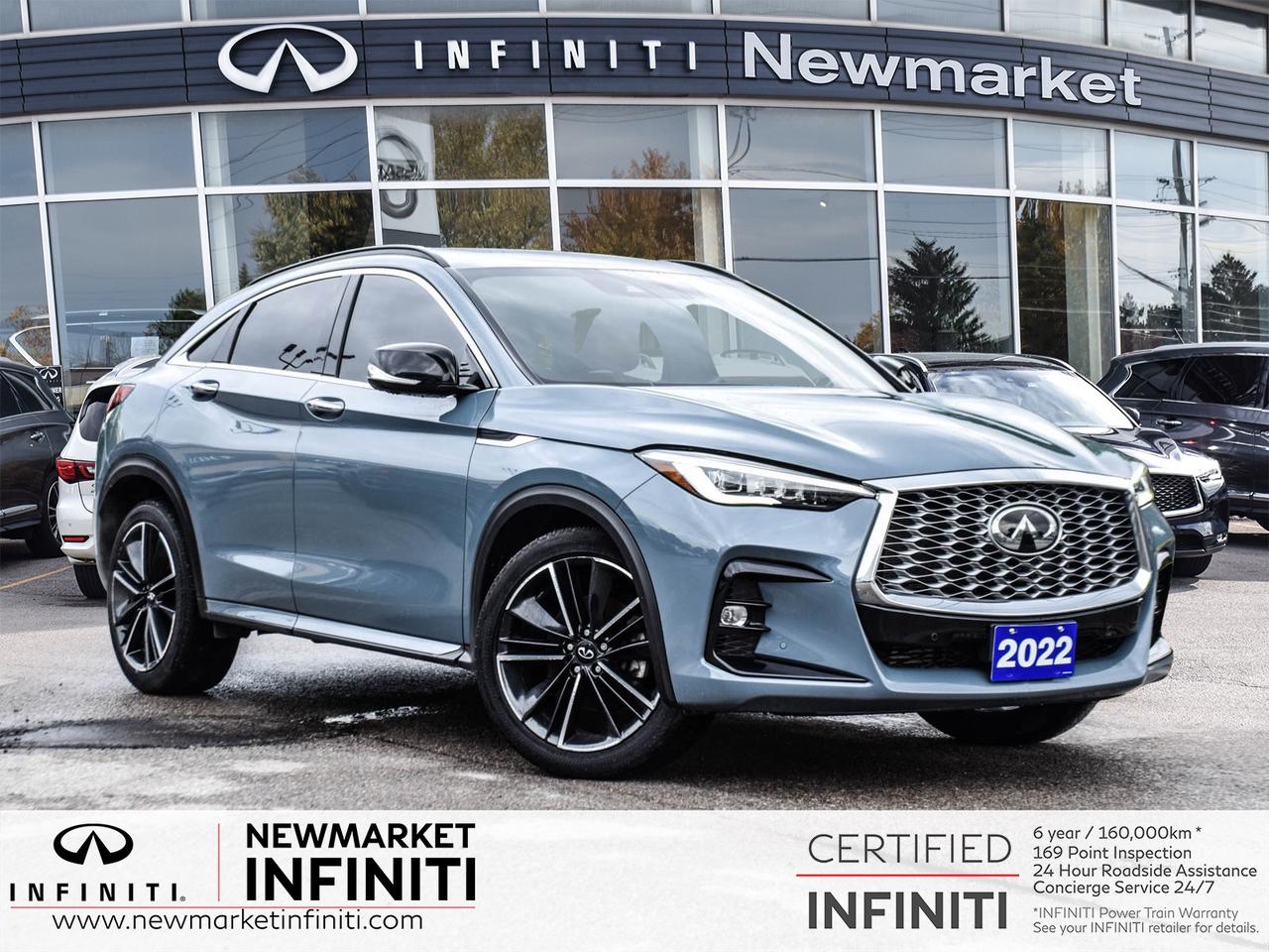 2022 Infiniti QX55 ONE OWNER/CLEAN CARFAX/CERTIFIED Photo0