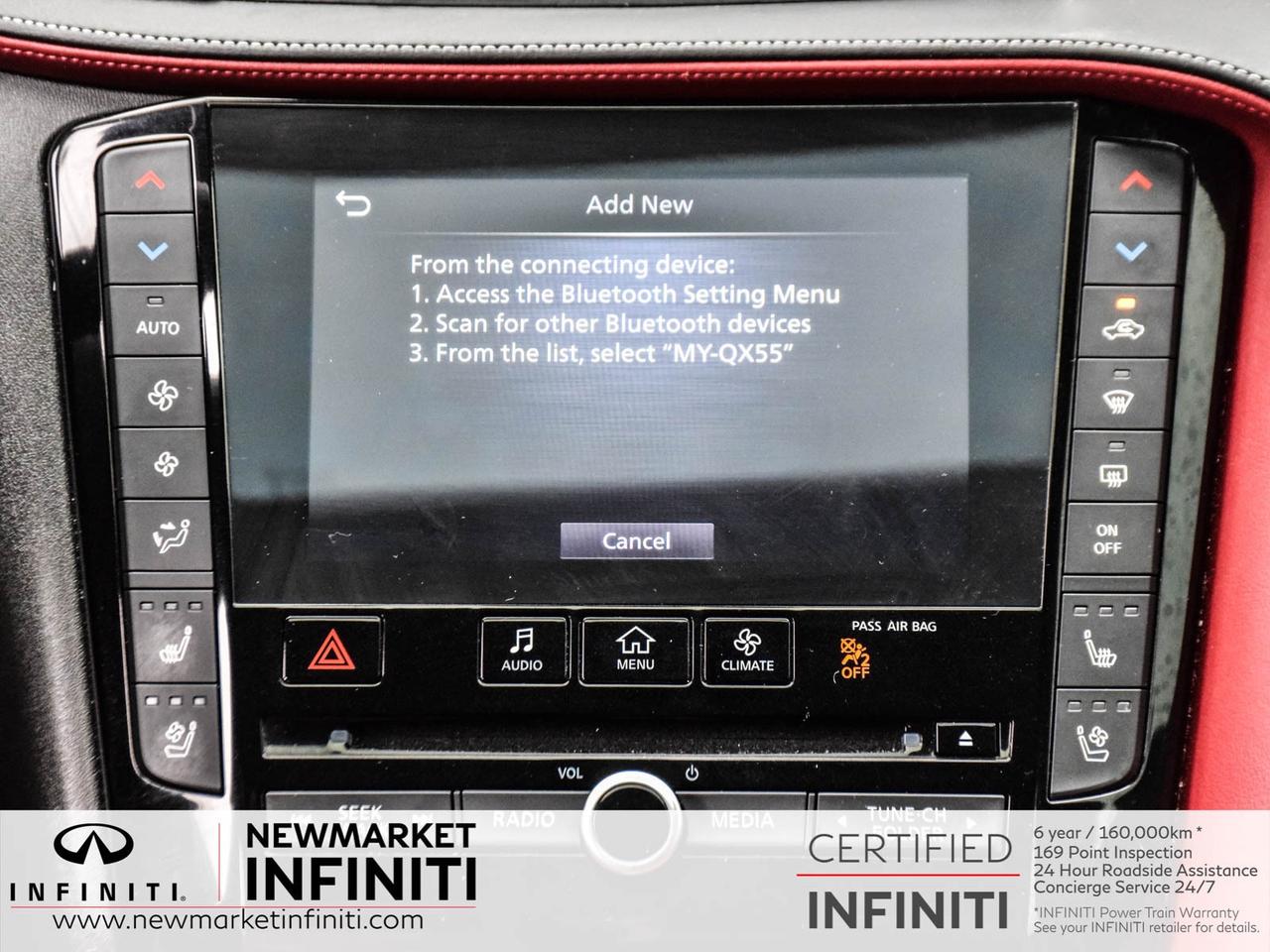 2022 Infiniti QX55 ONE OWNER/CLEAN CARFAX/CERTIFIED Photo