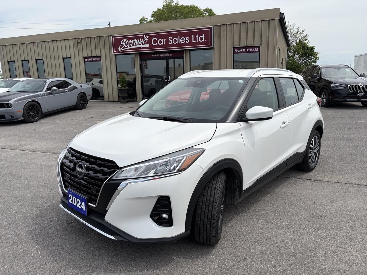 2024 Nissan Kicks SV B-U CAM/HEATED SEATS CALL NAPANEE 613-354-2100 Photo0
