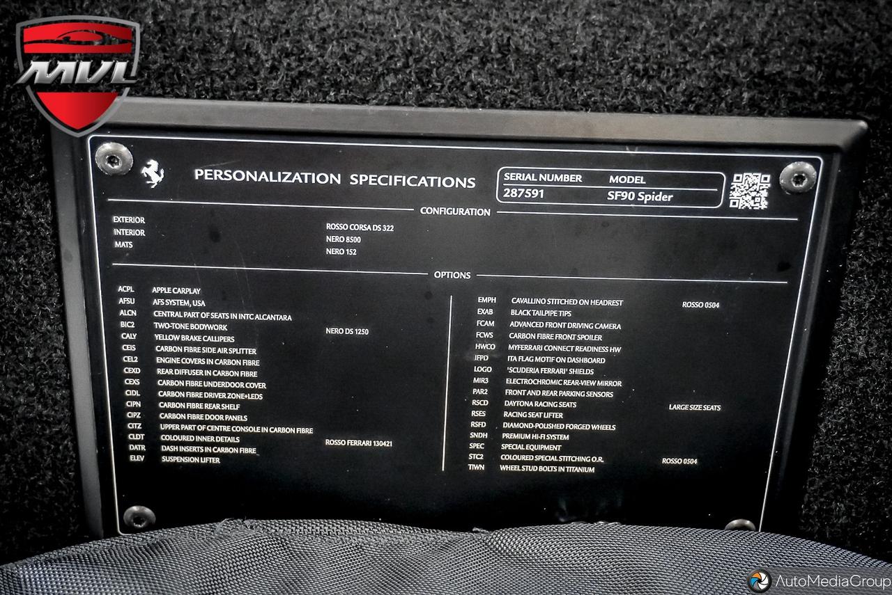 2023 Ferrari SF90 Spider Base 2dr Convertible Photo