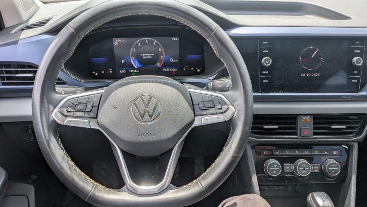 2022 Volkswagen Taos Comfortline Sunroof/Leather/NAVI/ Adroid Car Play/ Photo