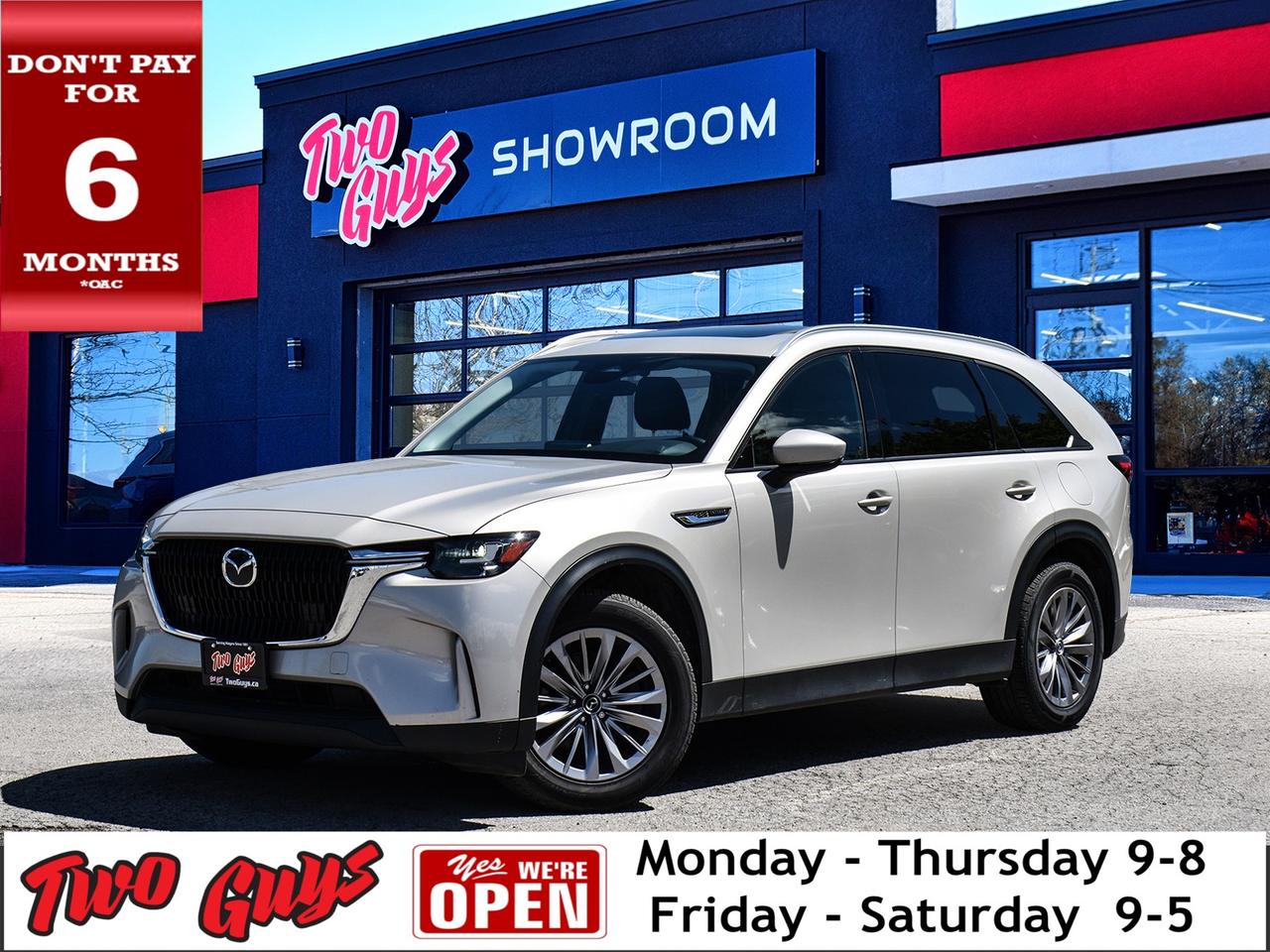 2025 Mazda CX-90 GS-L AWD 7 Passenger Sunroof Leather Back Up Cam Photo