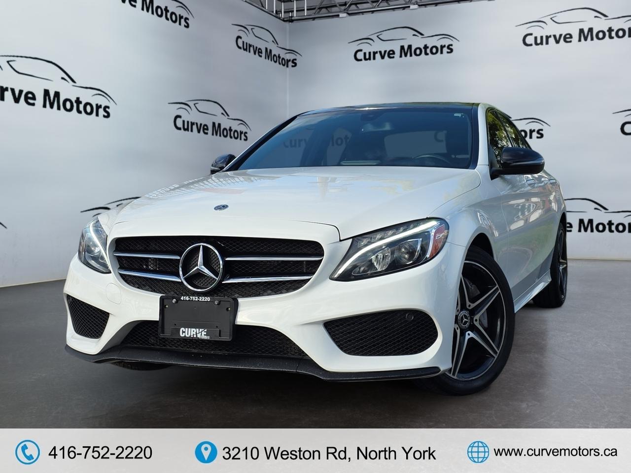 2018 Mercedes-Benz C-Class C 300 4MATIC AMG NIGHT PKG * NO ACCIDENTS / PANO / Photo2