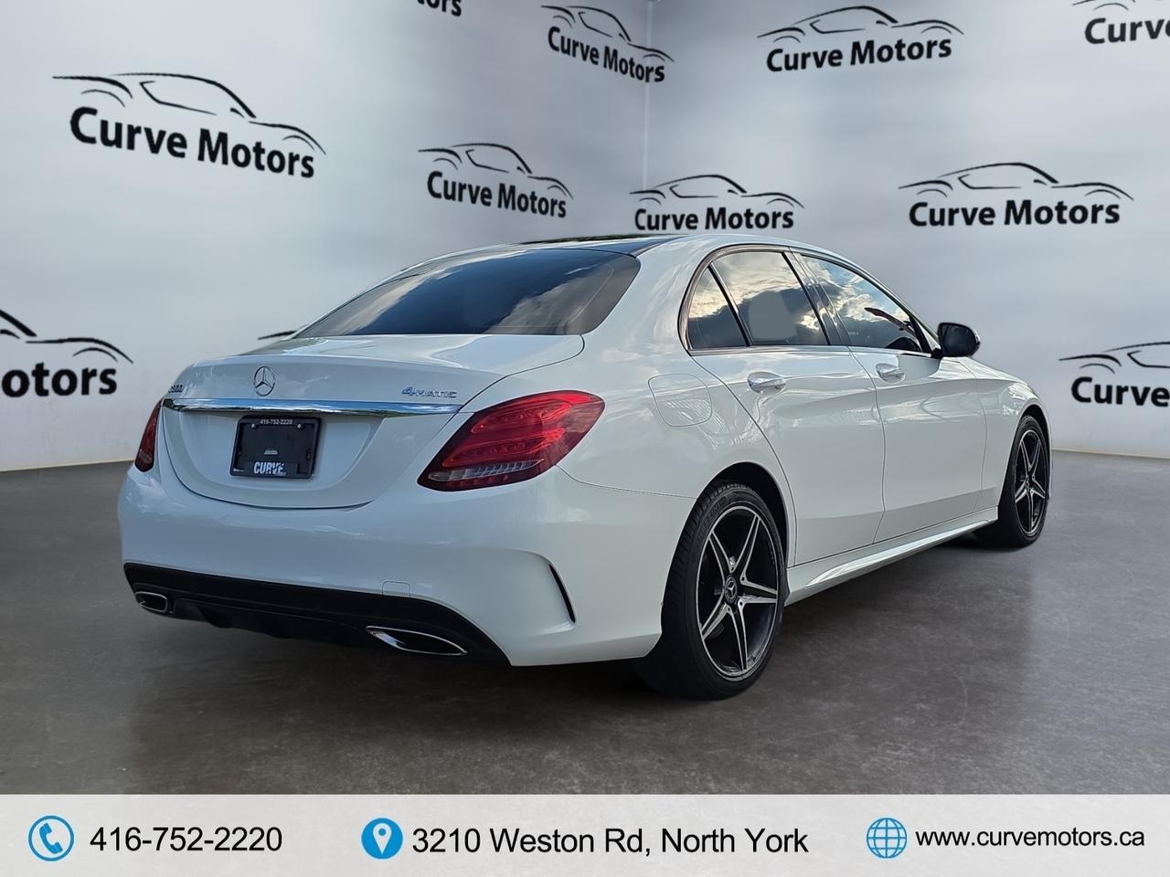 2018 Mercedes-Benz C-Class C 300 4MATIC AMG NIGHT PKG * NO ACCIDENTS / PANO / Photo
